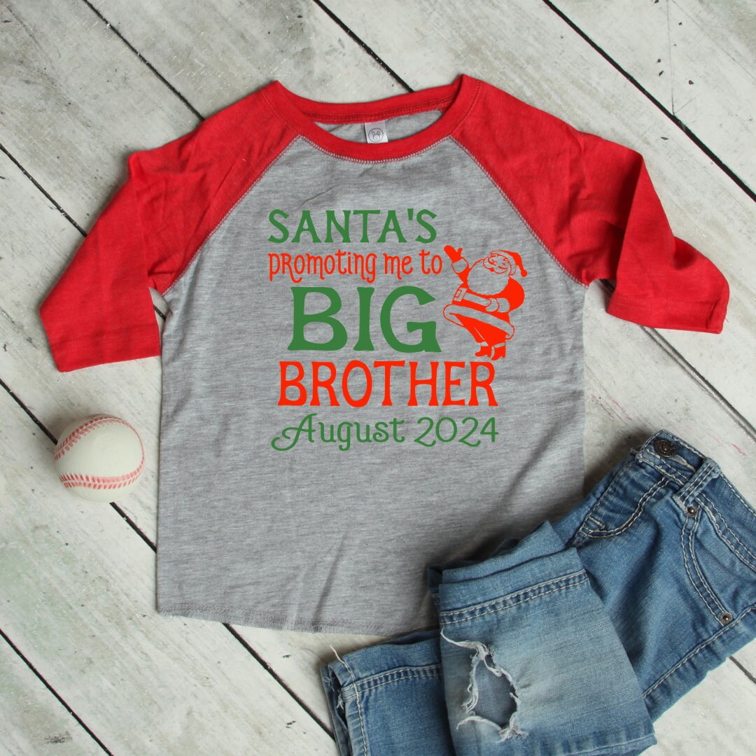 Christmas big brother shirt