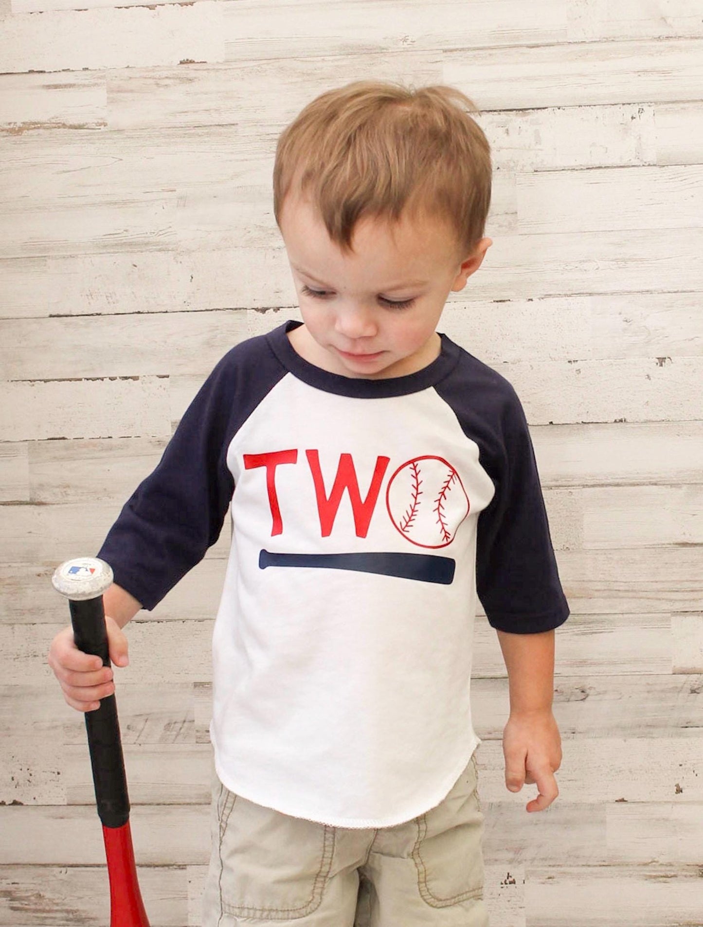 2nd birthday baseball shirt