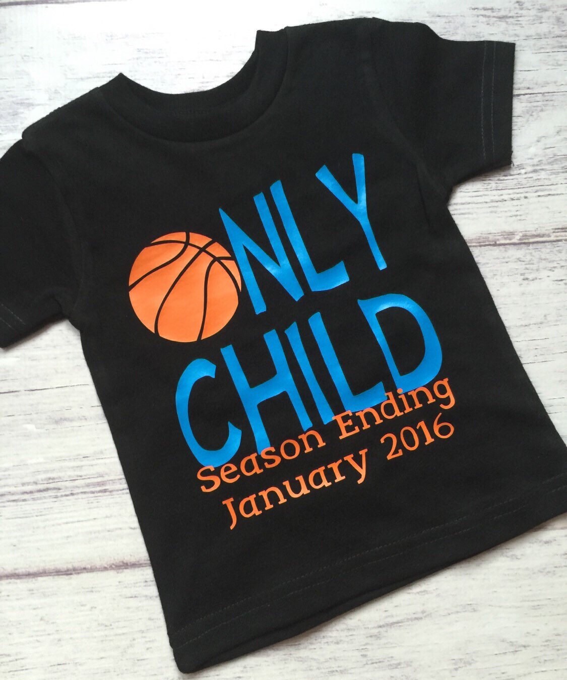 Only Child Season Ending basketball big brother Shirt