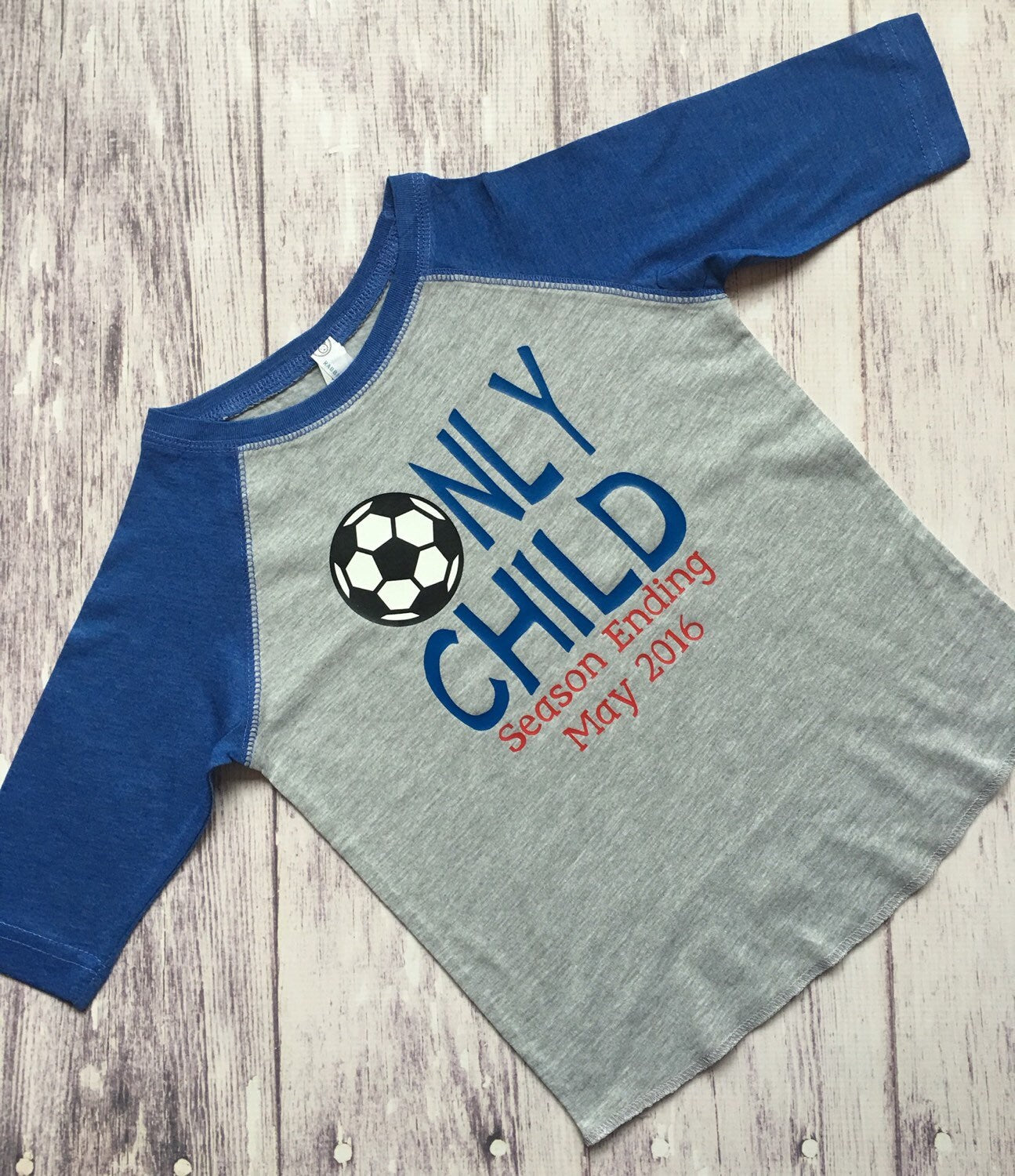 Only Child Season Ending Soccer Big Brother Shirt