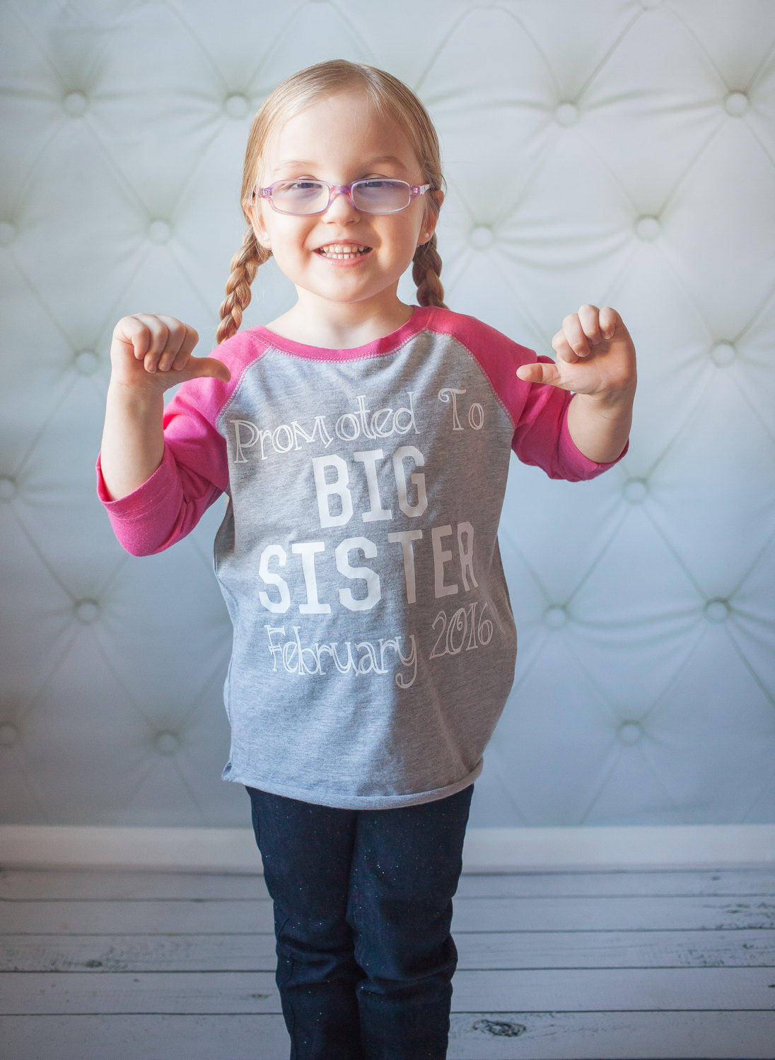 Personalized Promoted to Big Sister Shirt