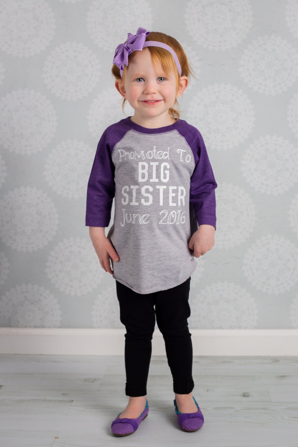 Personalized Promoted to Big Sister Shirt