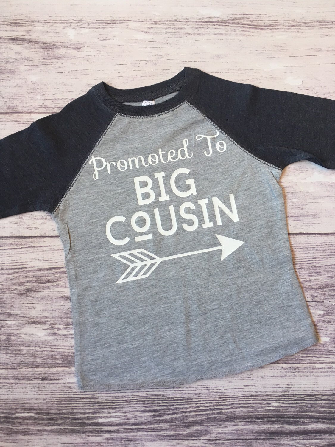 promoted to big cousin shirt