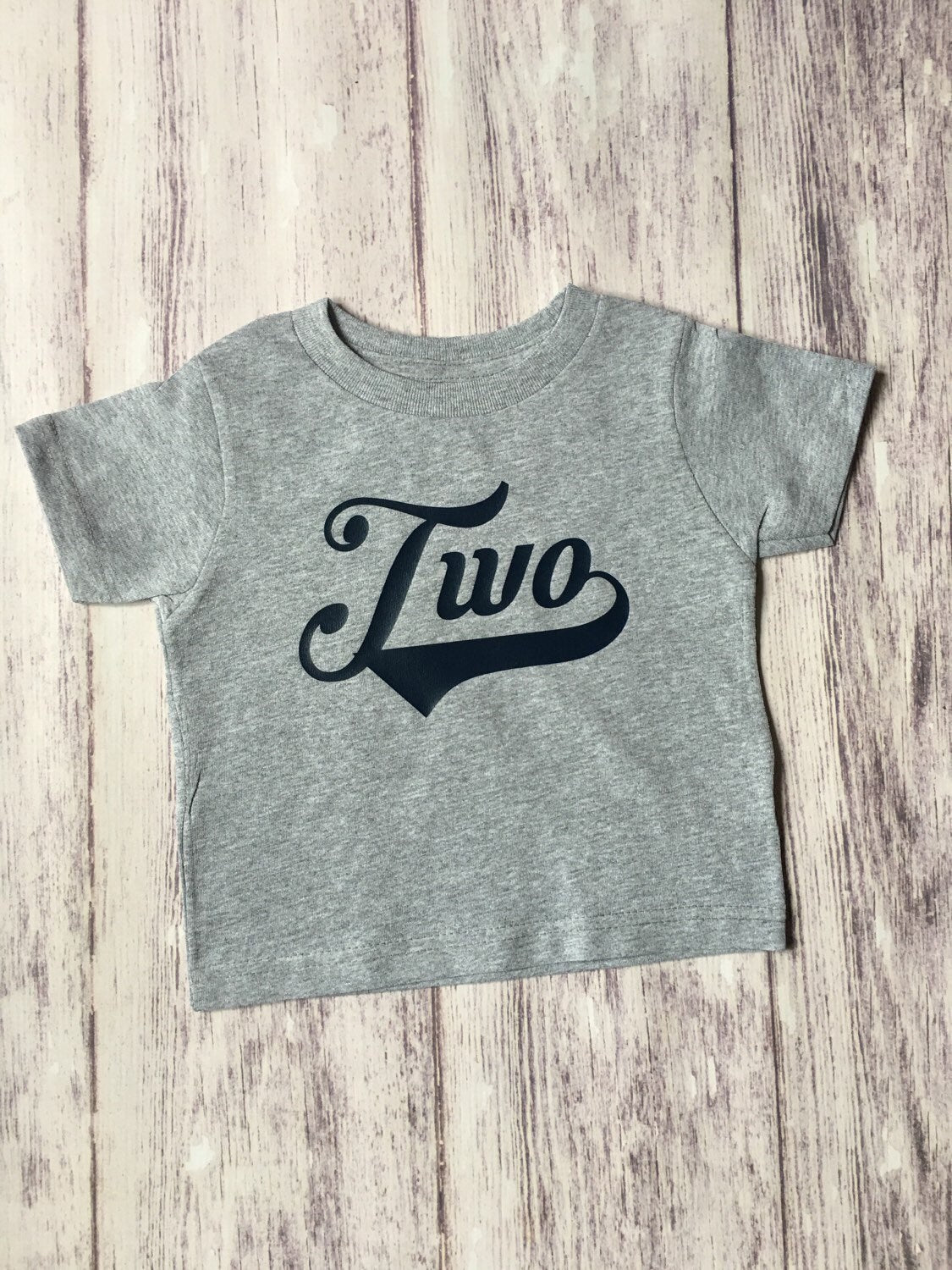 2nd Birthday Baseball shirt