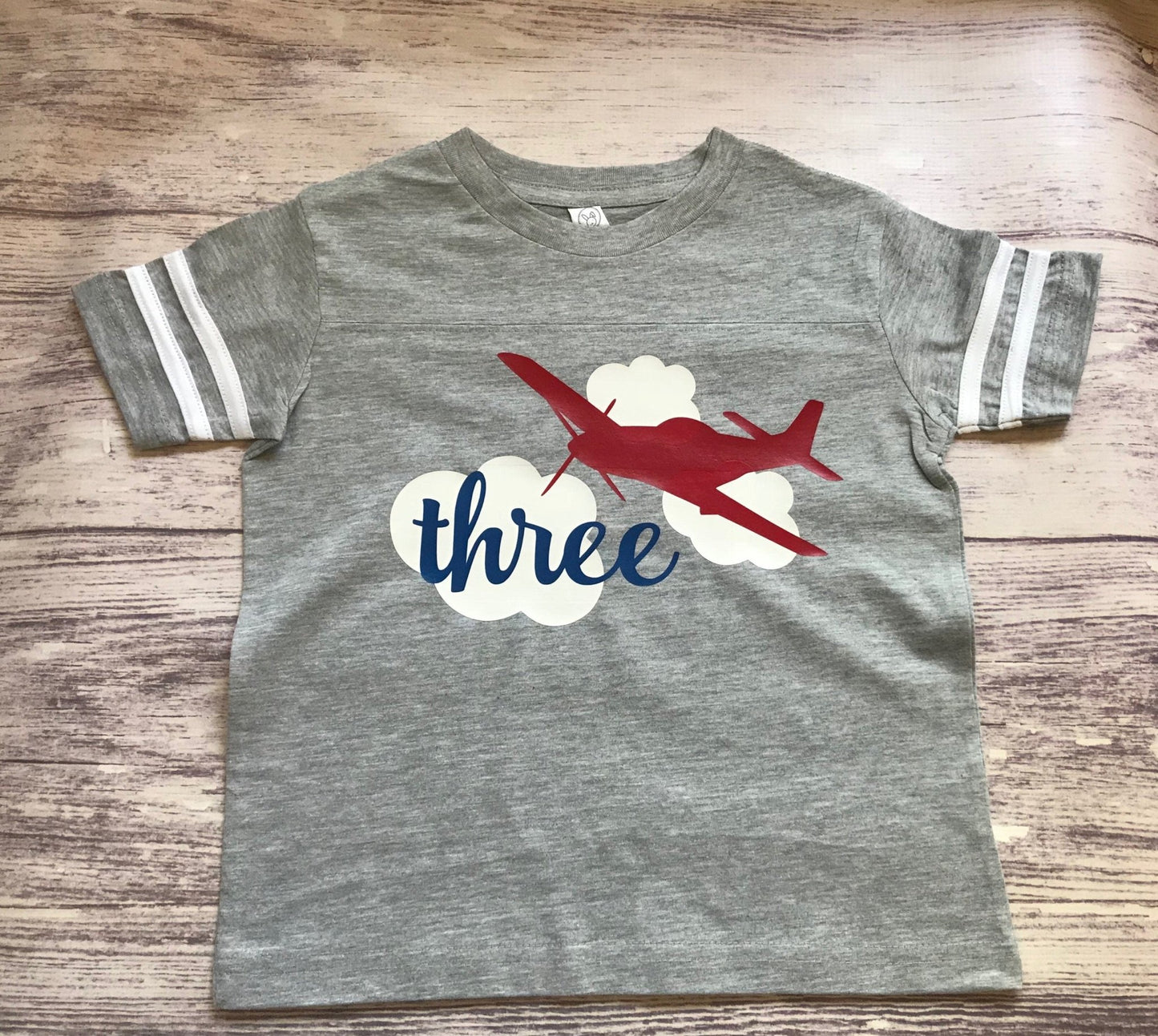 3rd birthday shirt, Airplane birthday shirt, Vintage Airplane birthday, airplane shirt, airplane party - Purple Elephant MS