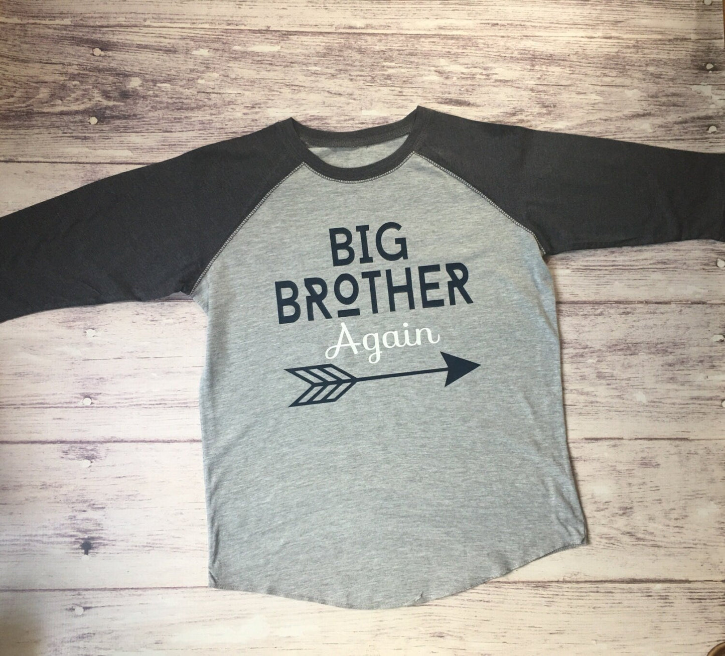 Big brother again shirt - Purple Elephant MS