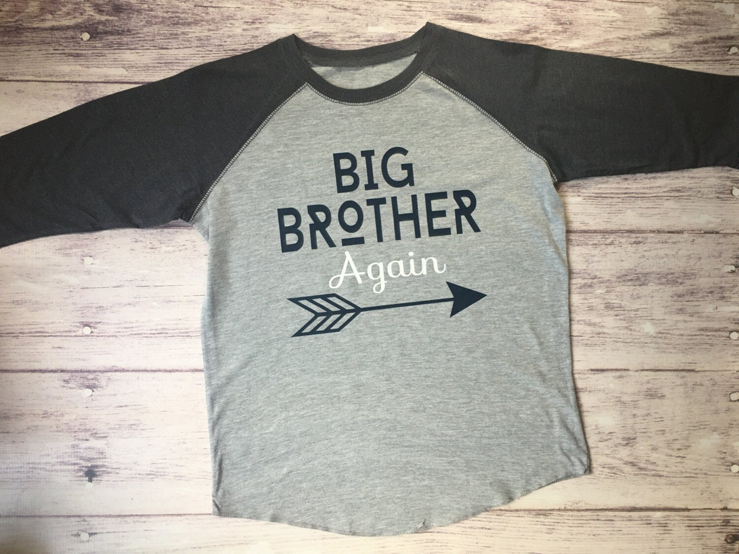 Big brother again shirt - Purple Elephant MS