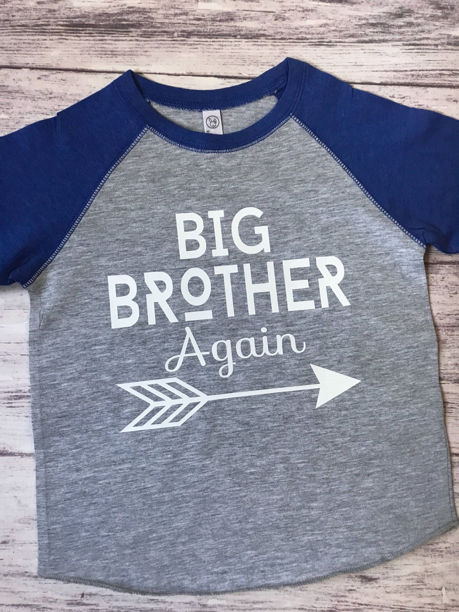 Big brother again shirt - Purple Elephant MS