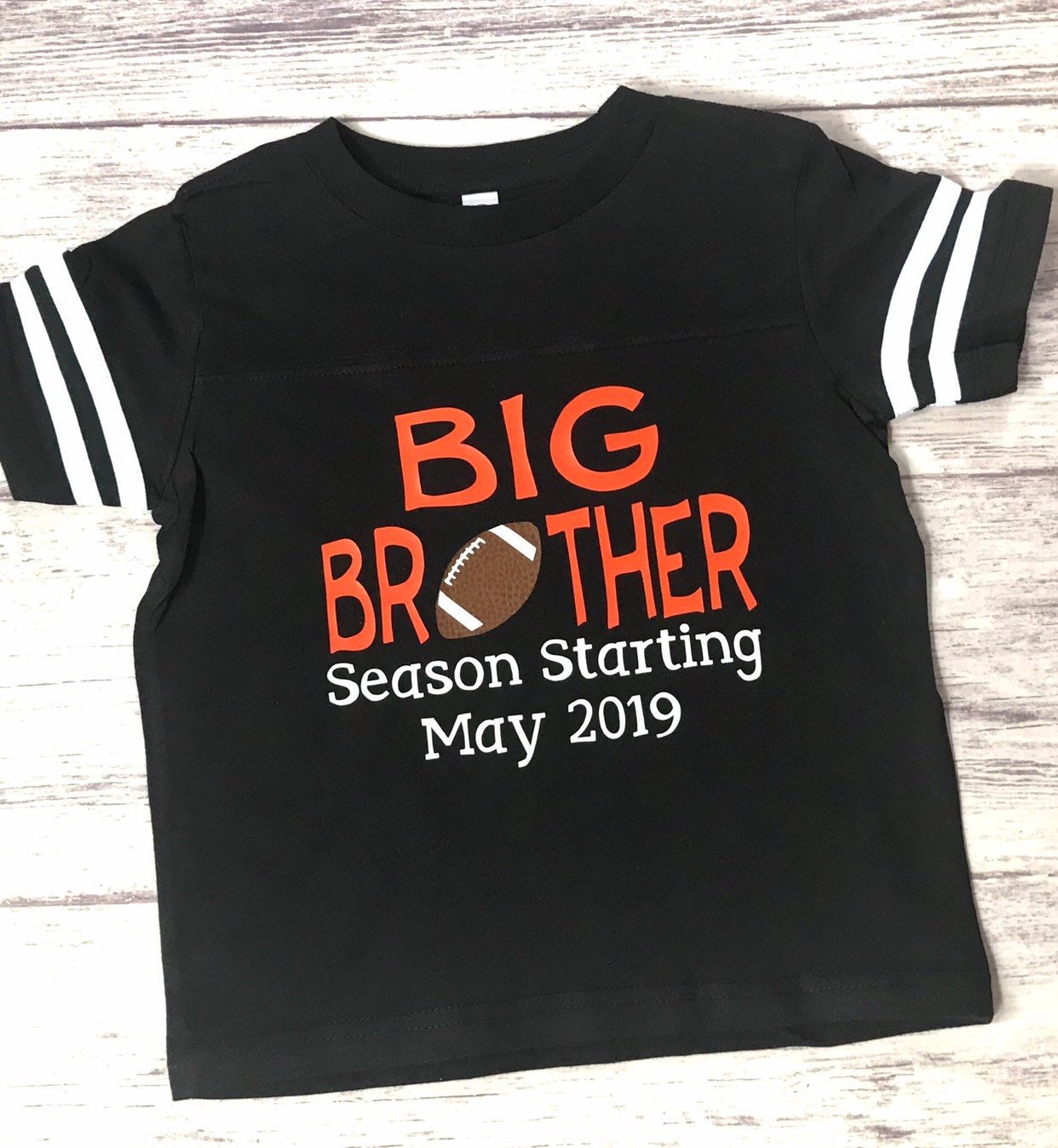 Big Brother Season Starting football Shirt - Purple Elephant MS