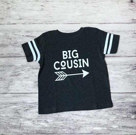 Big Cousin Shirt, Promoted to Big Cousin Shirt, Great Gift for Announcing Pregnancy, Pregnancy Announcement Grandparents - Purple Elephant MS