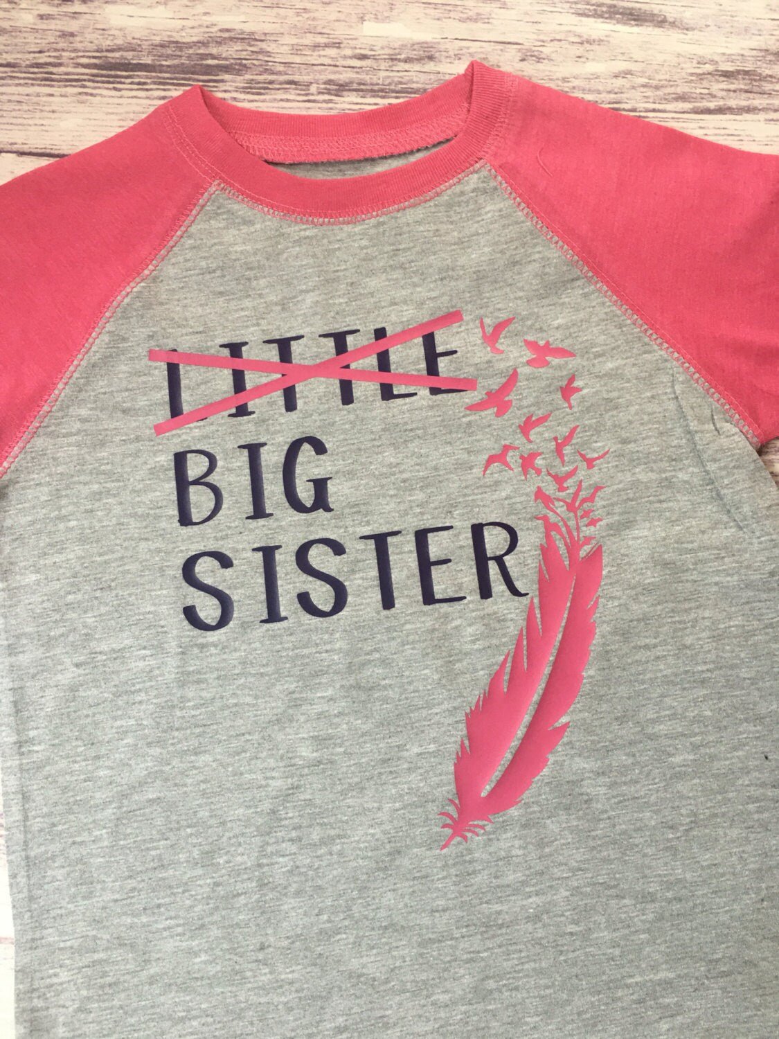 Big sister shirt, promoted to big sister shirt, pregnancy announcement shirt, soon to be big sister shirt, new baby announcement, big sister - Purple Elephant MS