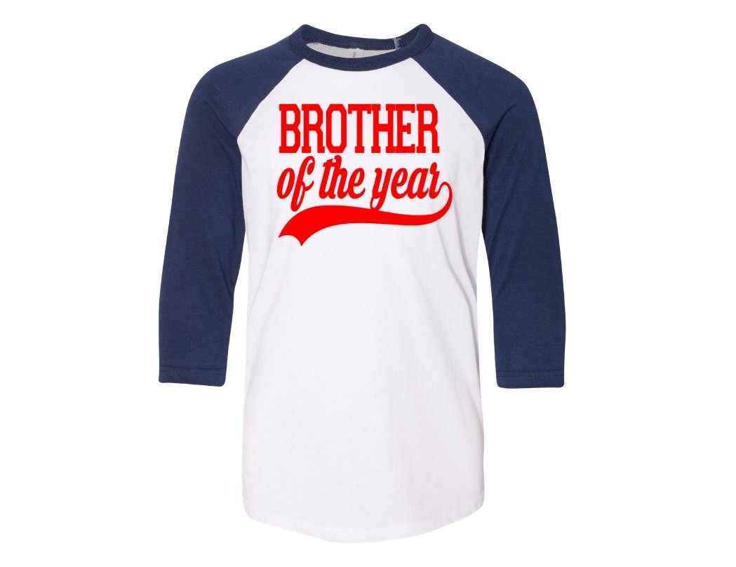 Brother of the year shirt - Purple Elephant MS