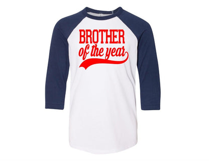 Brother of the year shirt - Purple Elephant MS