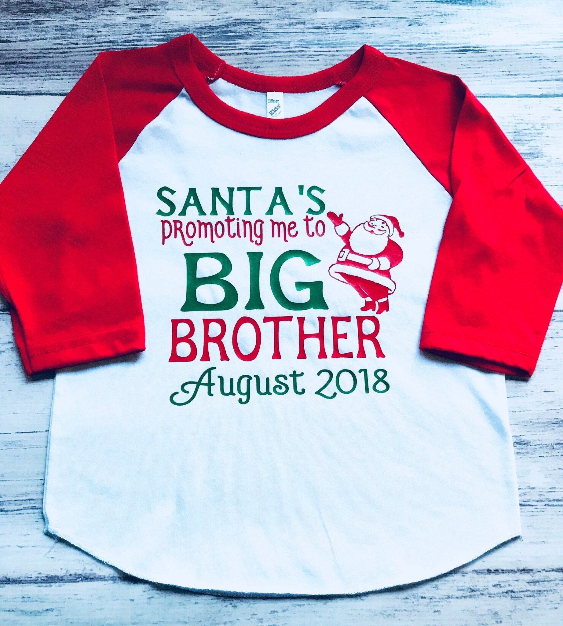 Christmas Big Brother Shirt - Purple Elephant MS