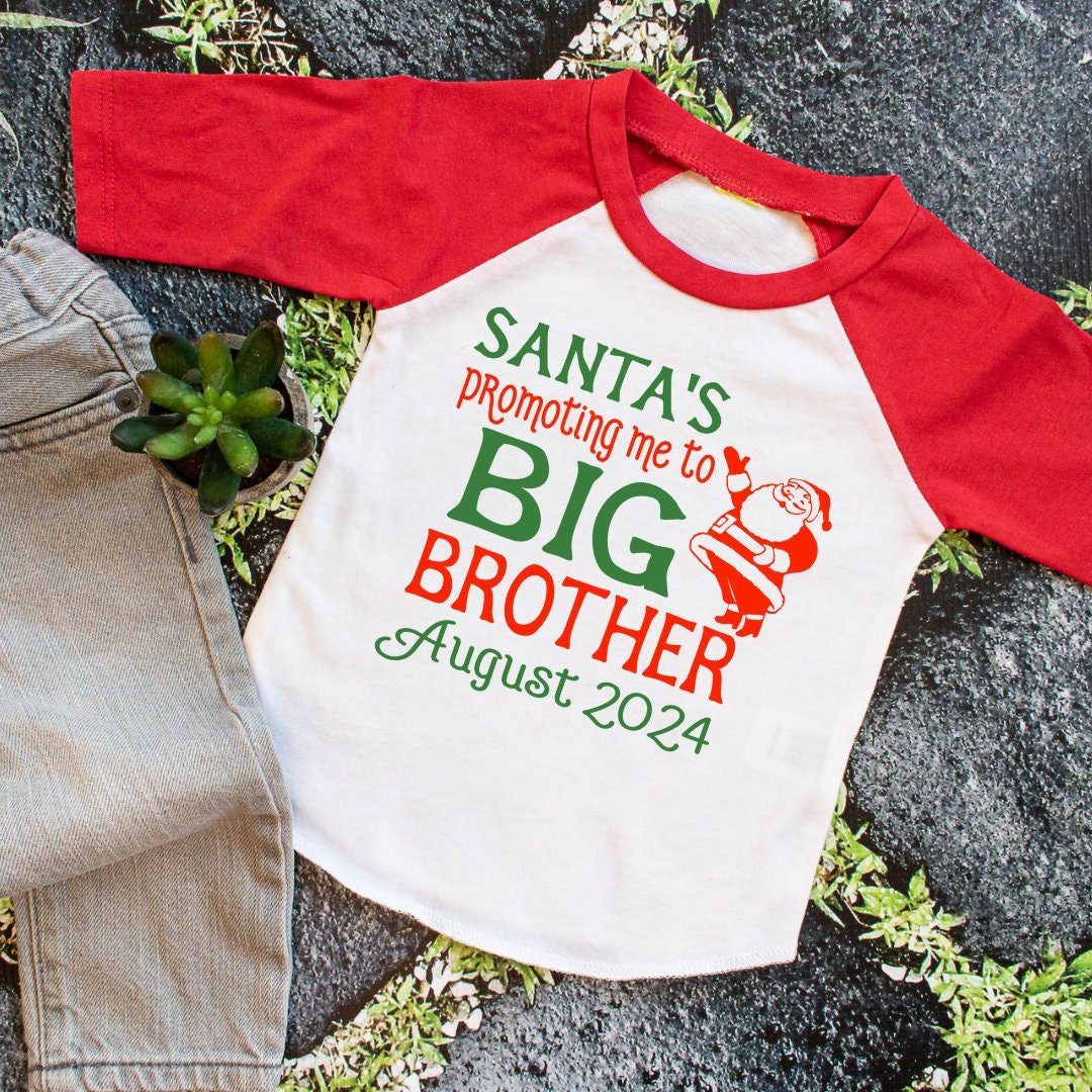 Christmas Big Brother Shirt - Purple Elephant MS