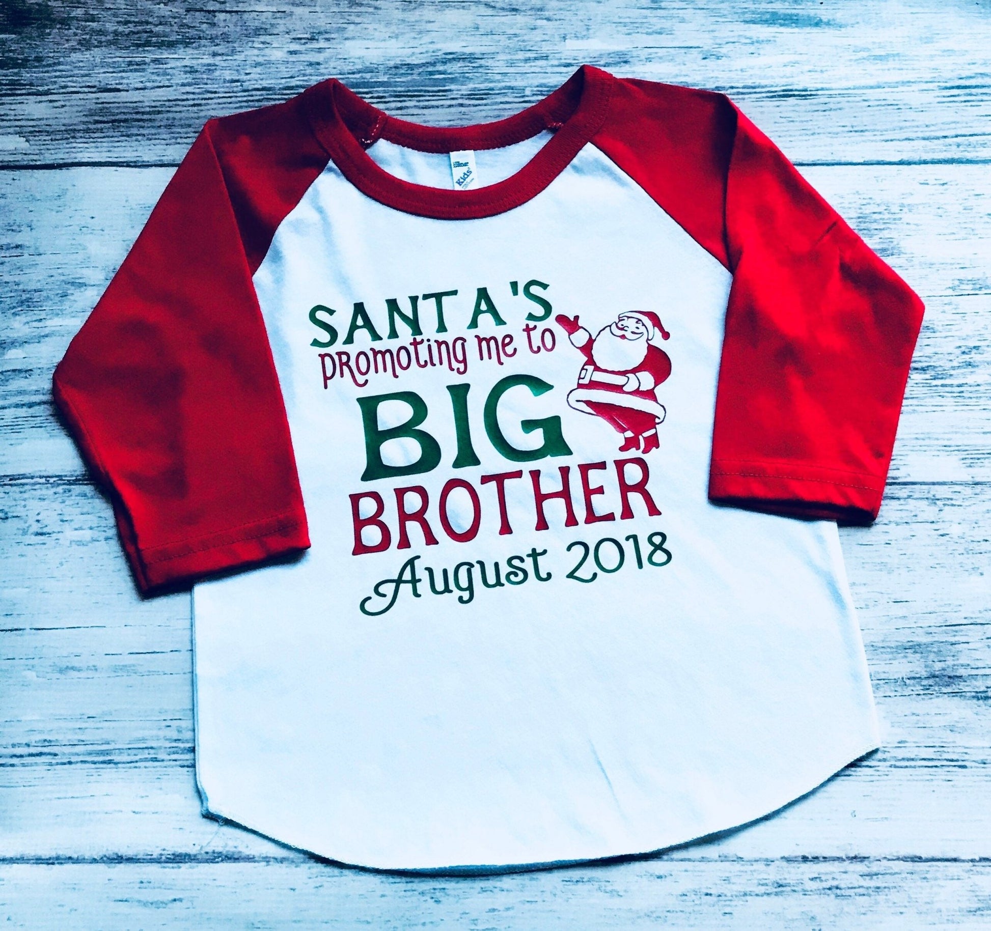 Christmas Big Brother Shirt - Purple Elephant MS