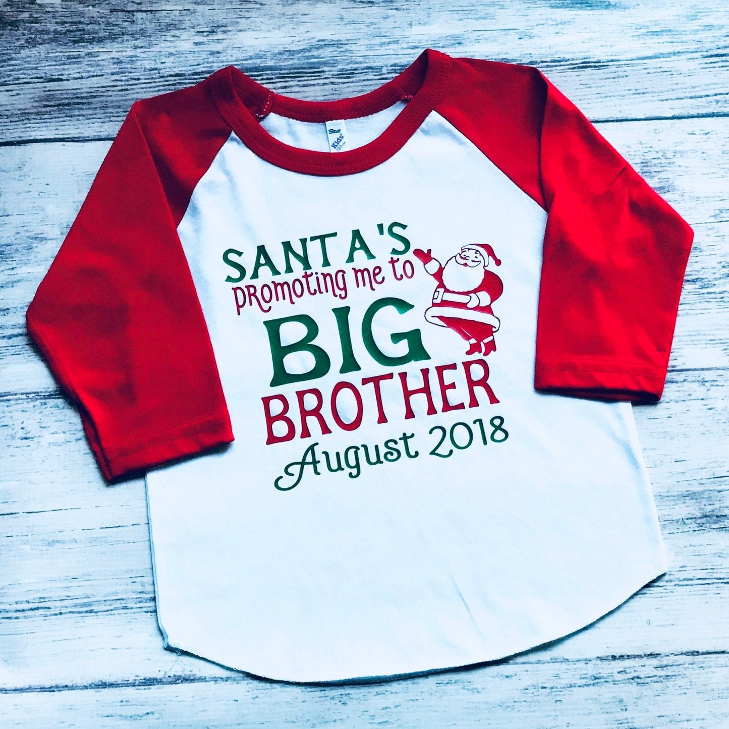 Christmas Big Brother Shirt - Purple Elephant MS