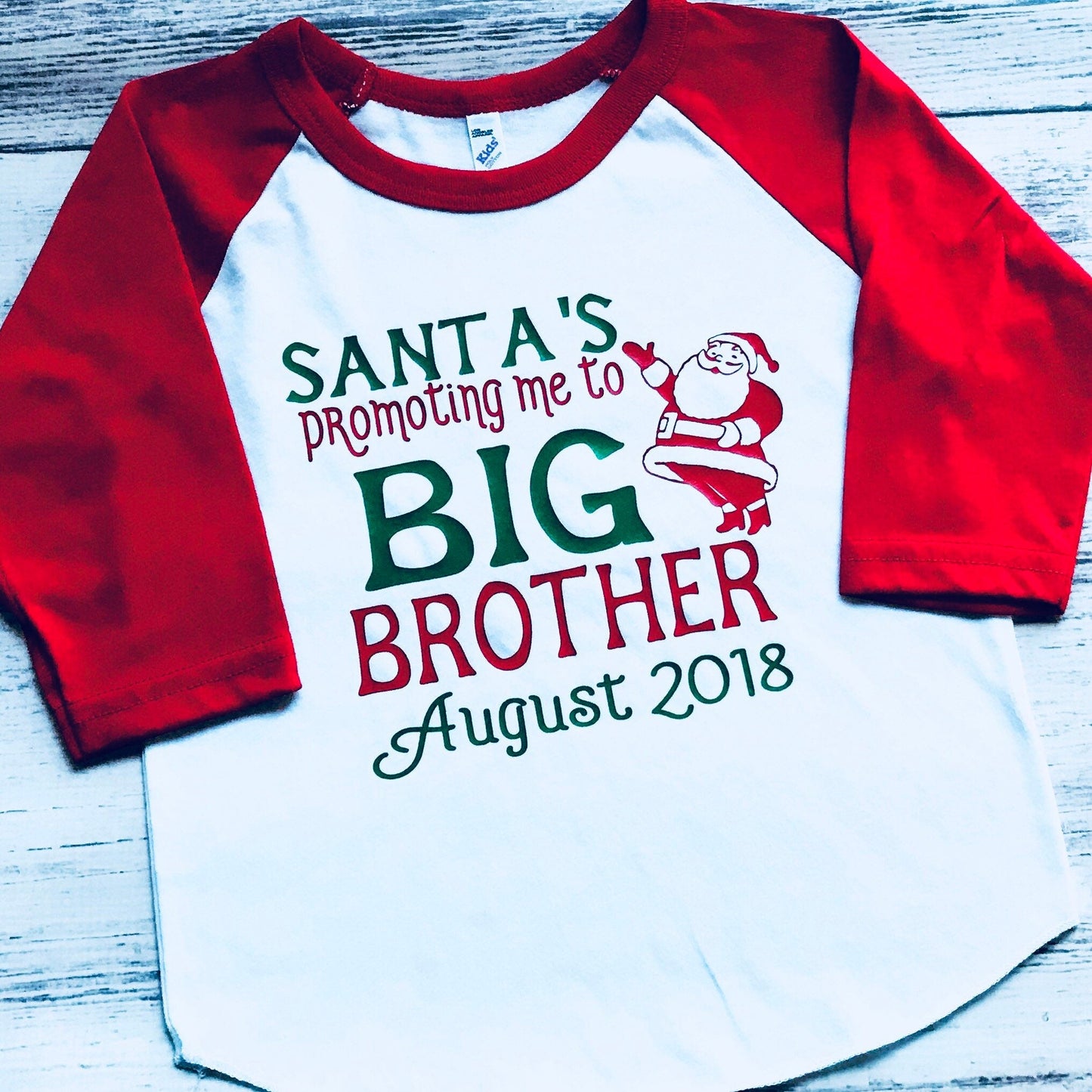 Christmas Big Brother Shirt - Purple Elephant MS