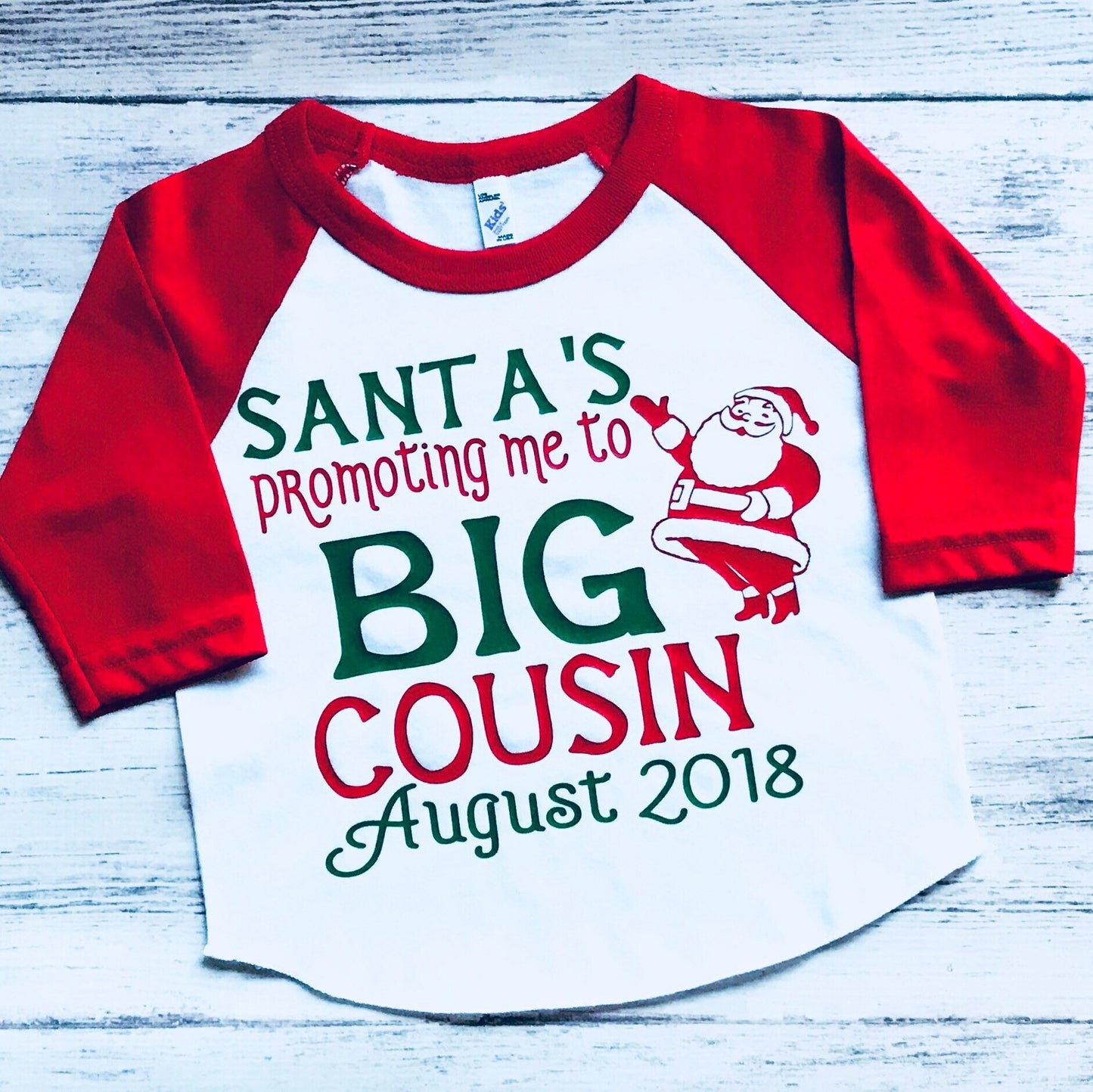 Christmas Big Cousin shirt - Purple Elephant MS