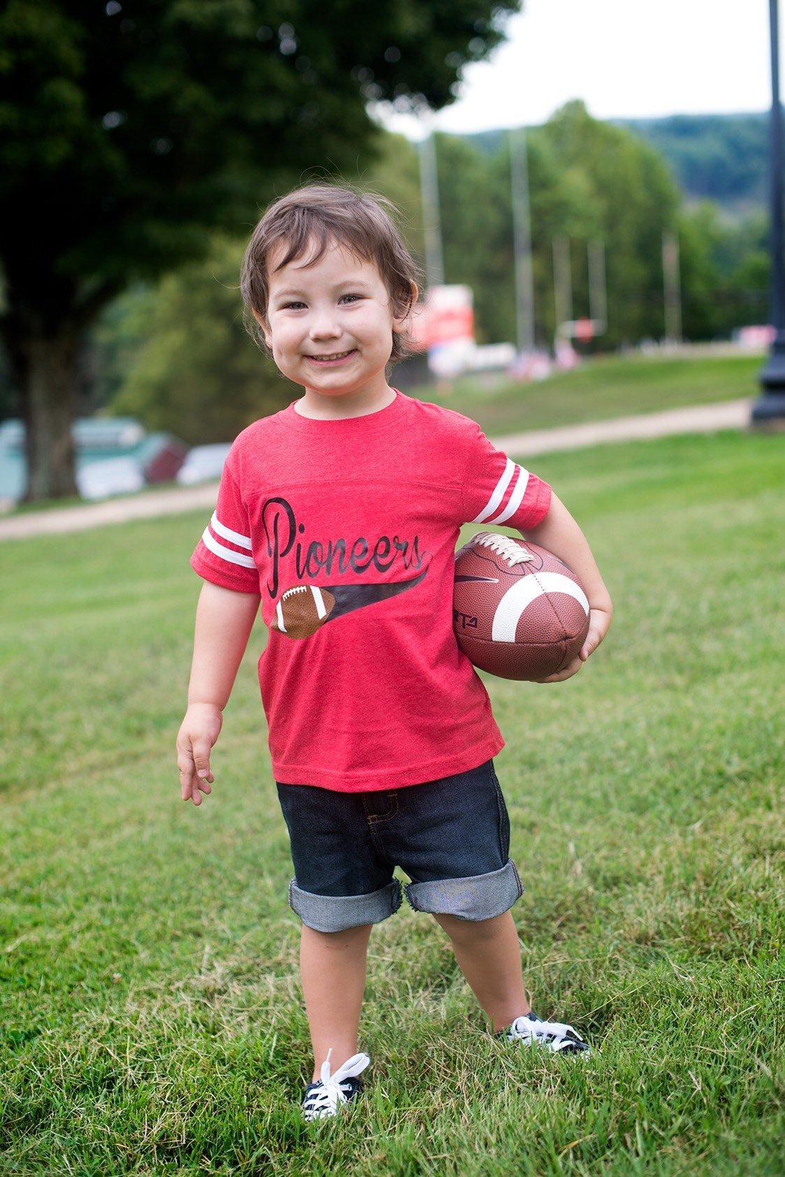 Customized Football Team Shirt - Support Your Favorite Team in Style - Purple Elephant MS