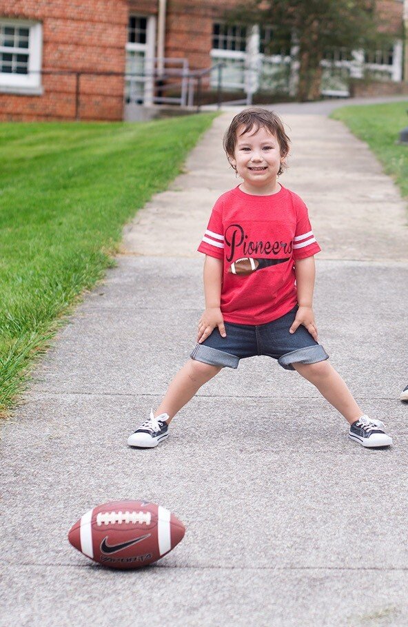 Customized Football Team Shirt - Support Your Favorite Team in Style - Purple Elephant MS