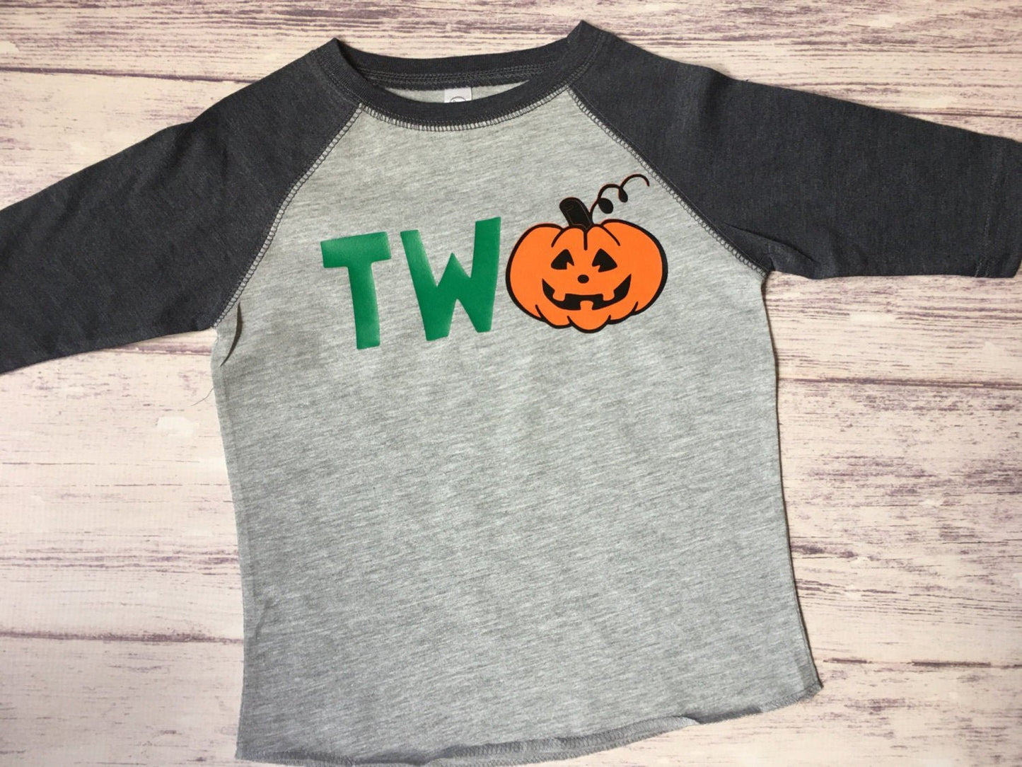 Halloween 2nd Birthday shirt, - Purple Elephant MS