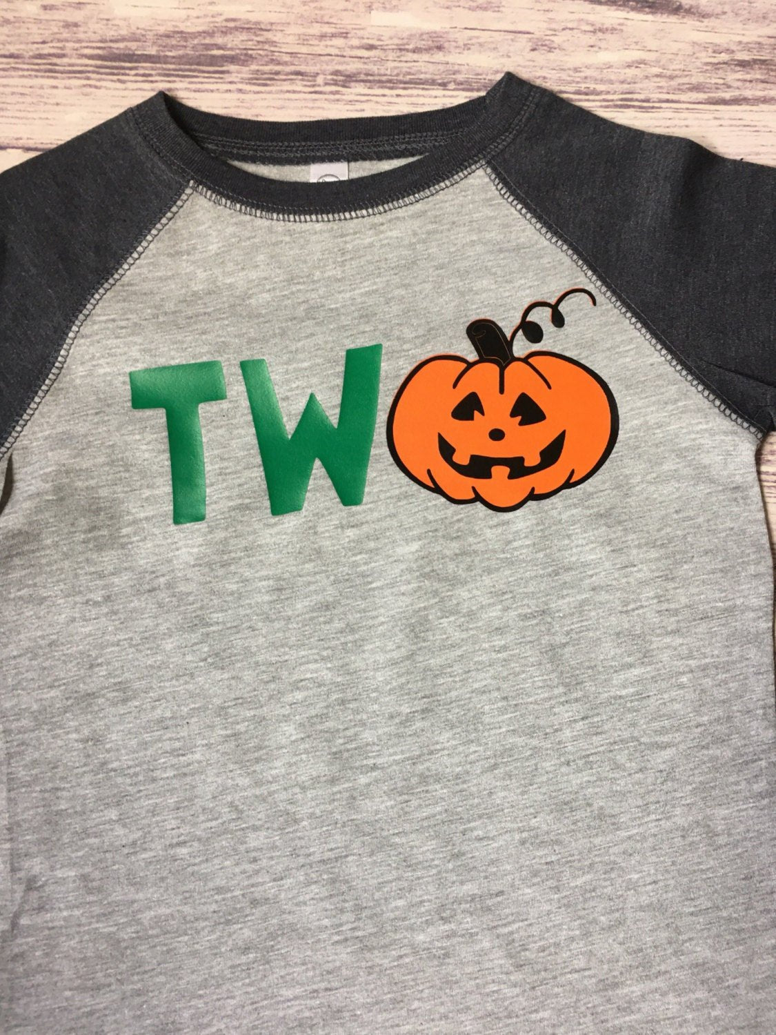 Halloween 2nd Birthday shirt, - Purple Elephant MS