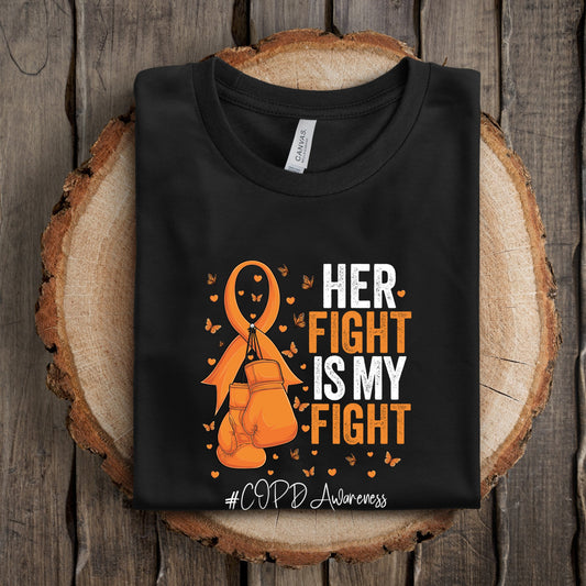 Her Fight is My Fight #COPD Awareness - Purple Elephant MS