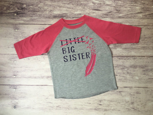 Big sister shirt, promoted to big sister shirt, pregnancy announcement shirt, soon to be big sister shirt, new baby announcement, big sister