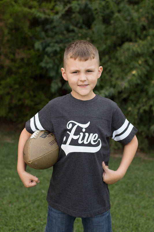 5th Birthday shirt, Football birthday shirt, Baseball Birthday Shirt, sports birthday shirt, youth football jersey, boys birthday party