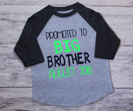 promoted to big brother shirt