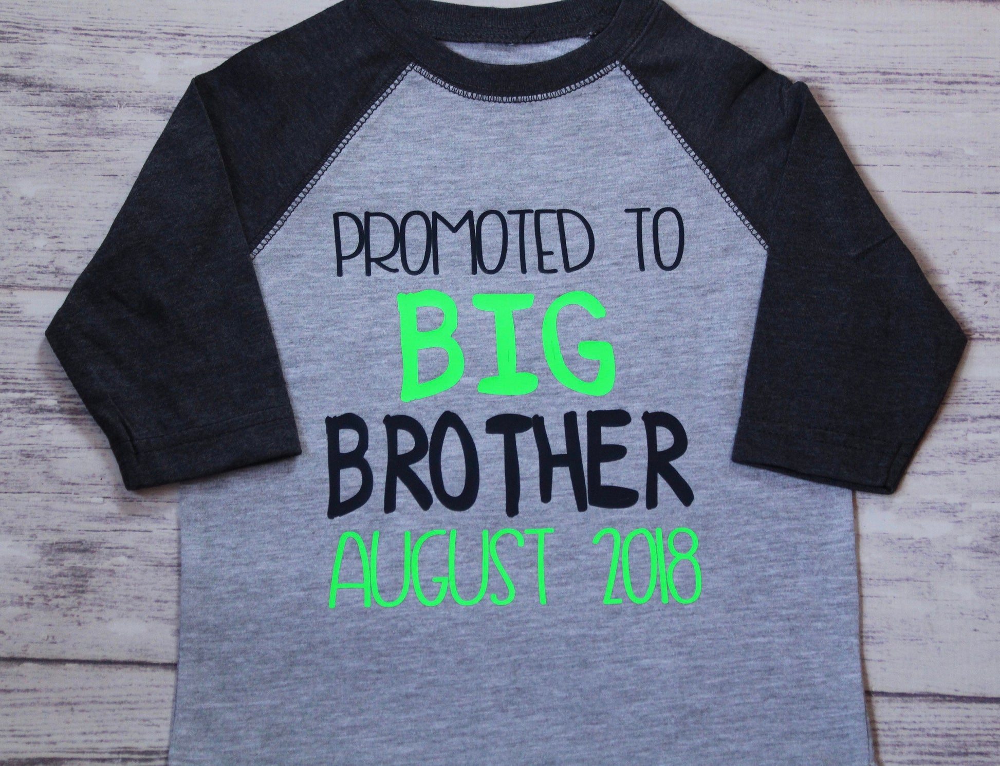promoted to big brother shirt