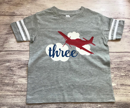 3rd birthday shirt, Airplane birthday shirt, Vintage Airplane birthday, airplane shirt, airplane party