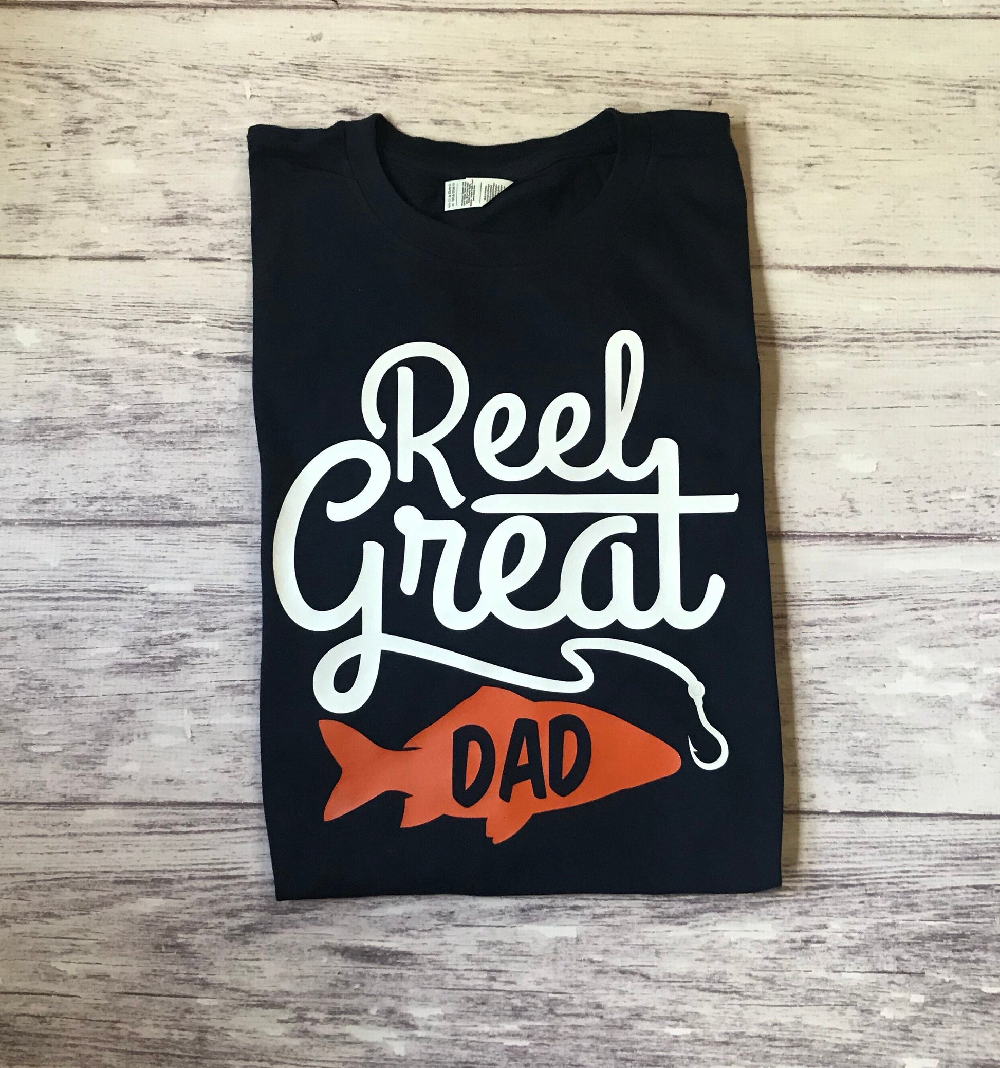 Reel Great Dad fishing shirt