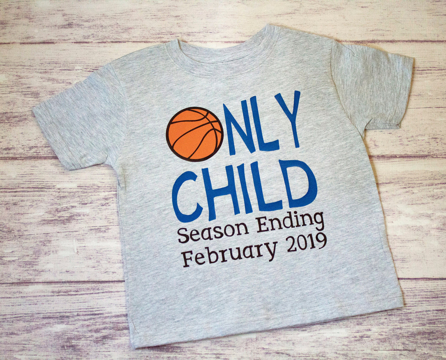 Only Child Season Ending basketball big brother shirt