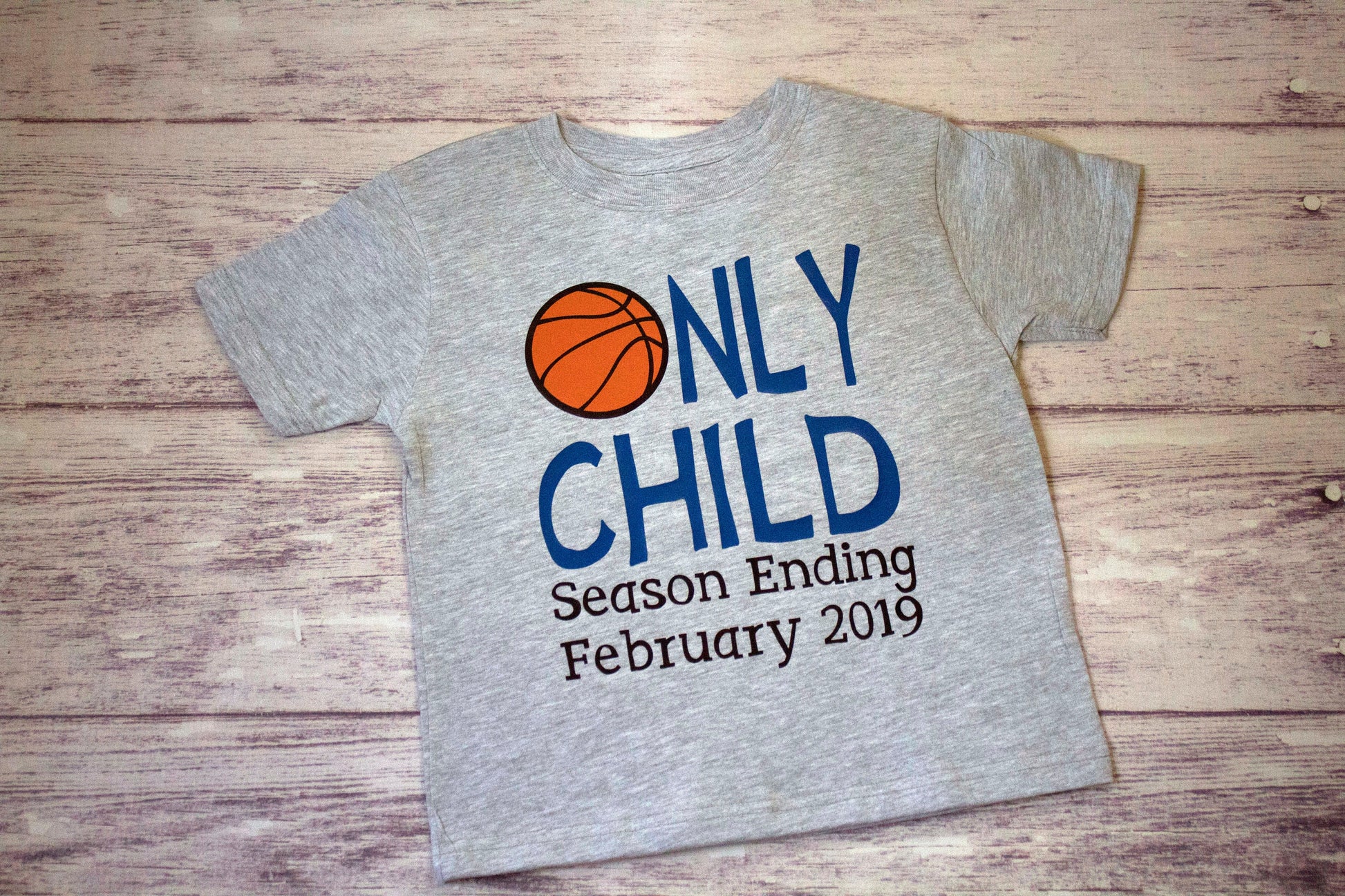 Only Child Season Ending basketball big brother shirt
