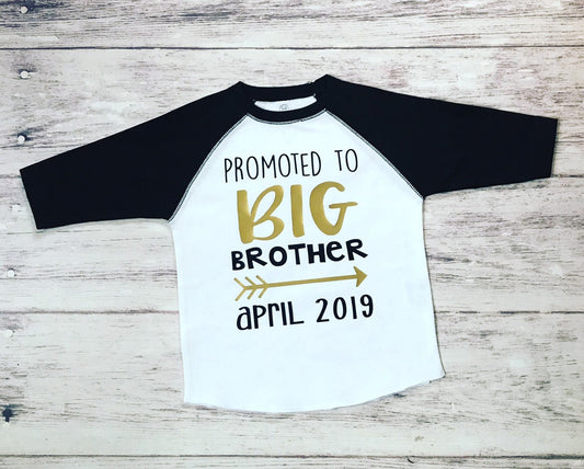 promoted to big brother shirt
