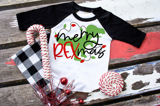 Dinosaur Christmas Shirt