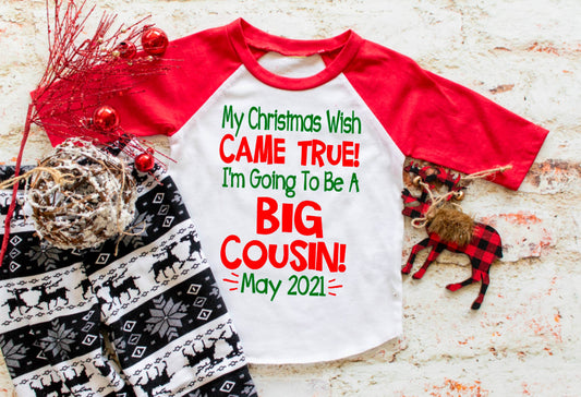 Christmas Pregnancy Announcement shirt