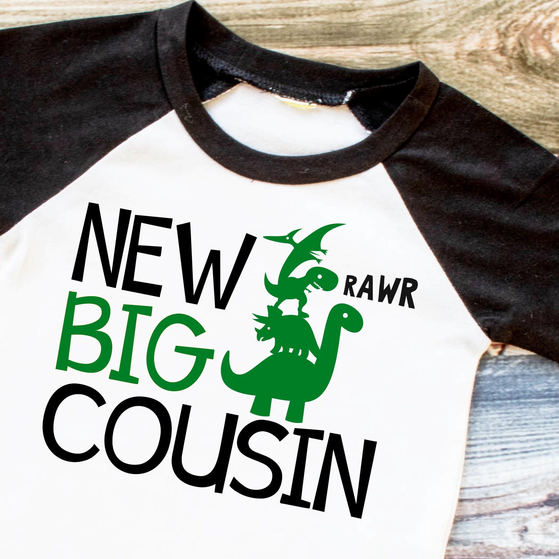 Big Cousin Dinosaur Shirt, Gift for Nephew, Pregnancy announcement Shirt for Cousins, Pregnancy Announcement Grandparents