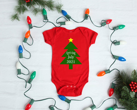 Christmas Pregnancy Announcement Photo Prop