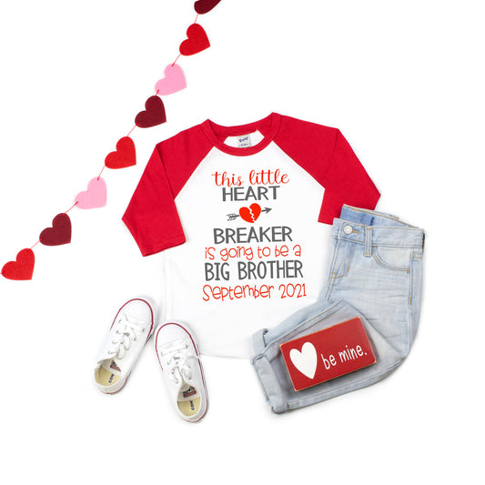 Heart Breaker Valentine's Big Brother Shirt