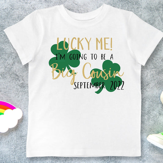 St. Patricks Big Cousin Announcement Tee