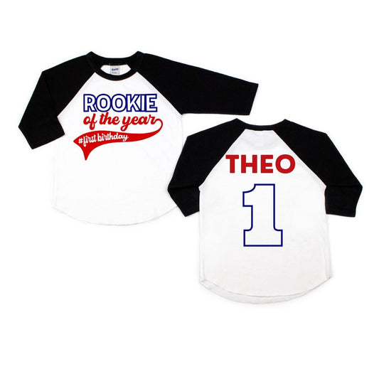 Rookie of the year 1st birthday shirt