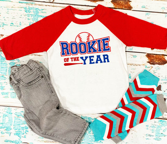 Rookie of the year 1st birthday shirt
