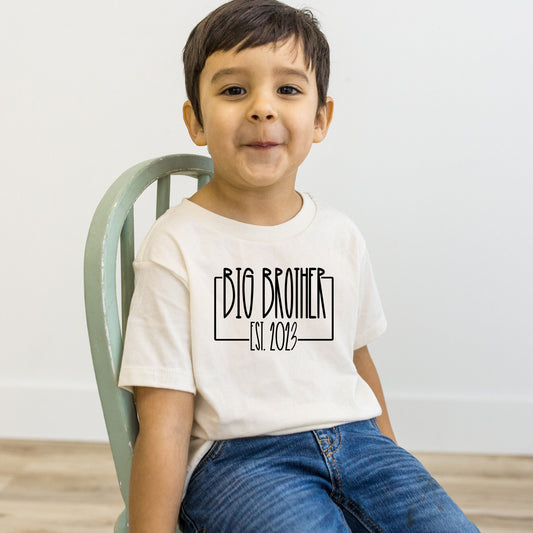 Promoted to Big Brother Shirt, 2nd child announcement, Gift for new Brother