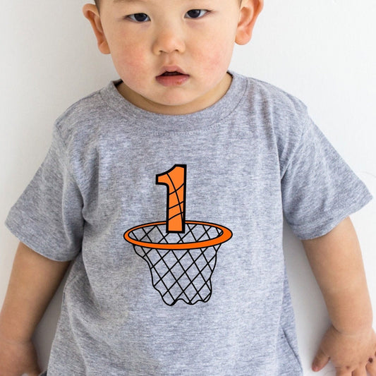 Basketball 1st birthday shirt, Cake Smash Outfit, All Star Birthday, Baseball Birthday, Gift. for 1 year old