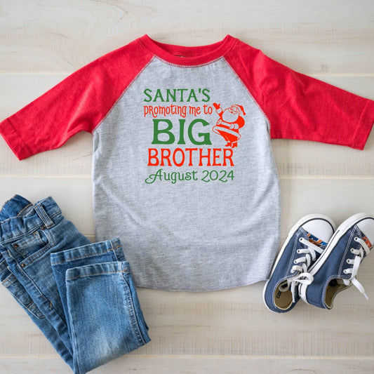 Christmas big brother shirt