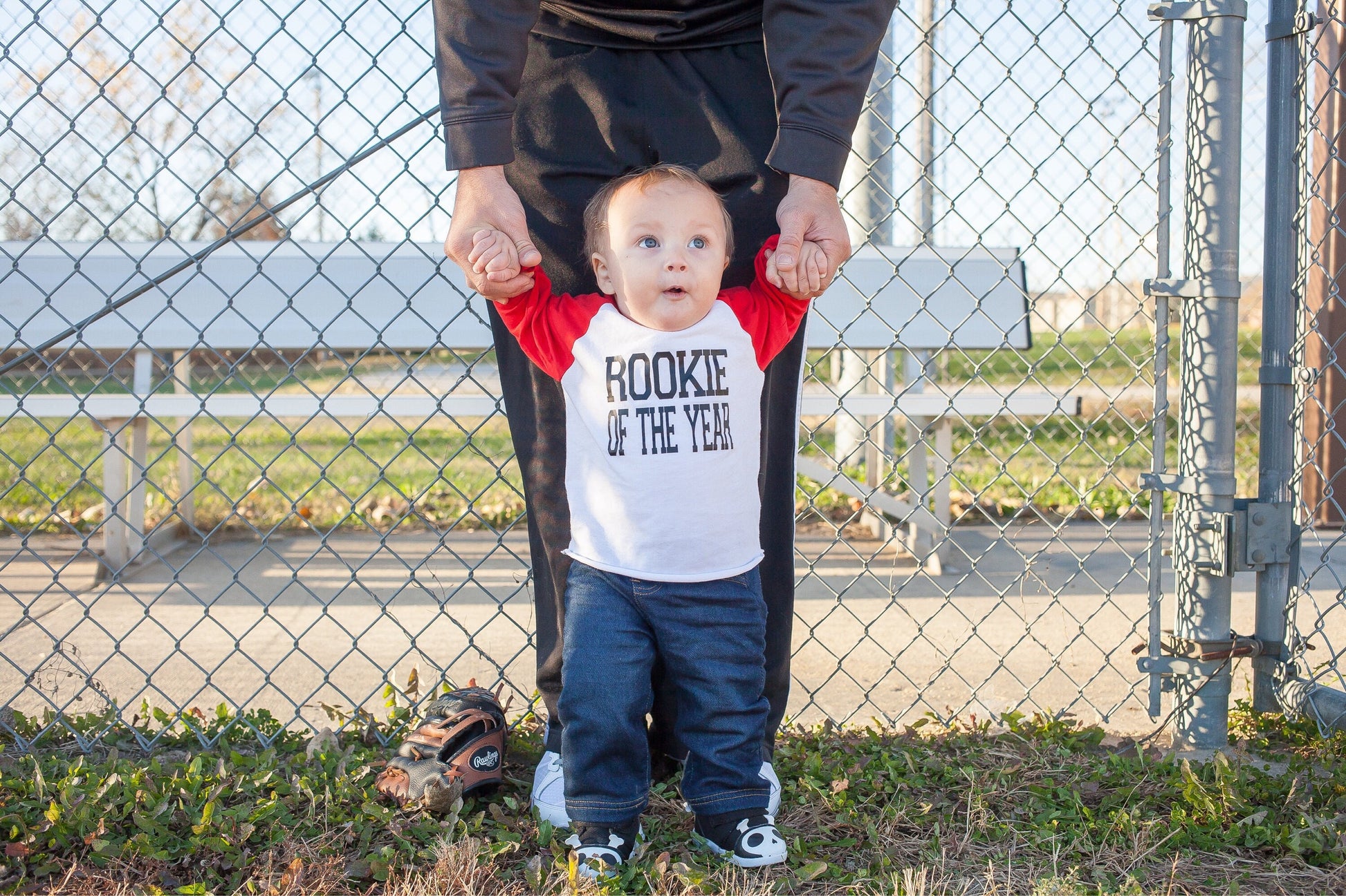 Rookie Of The Year Baseball Baby Shirt, 1st Birthday Boy Outfit Custom, 1 Year Old Baby Boy Tee, 12 Months Baby Name Outfit, First Bday Gift