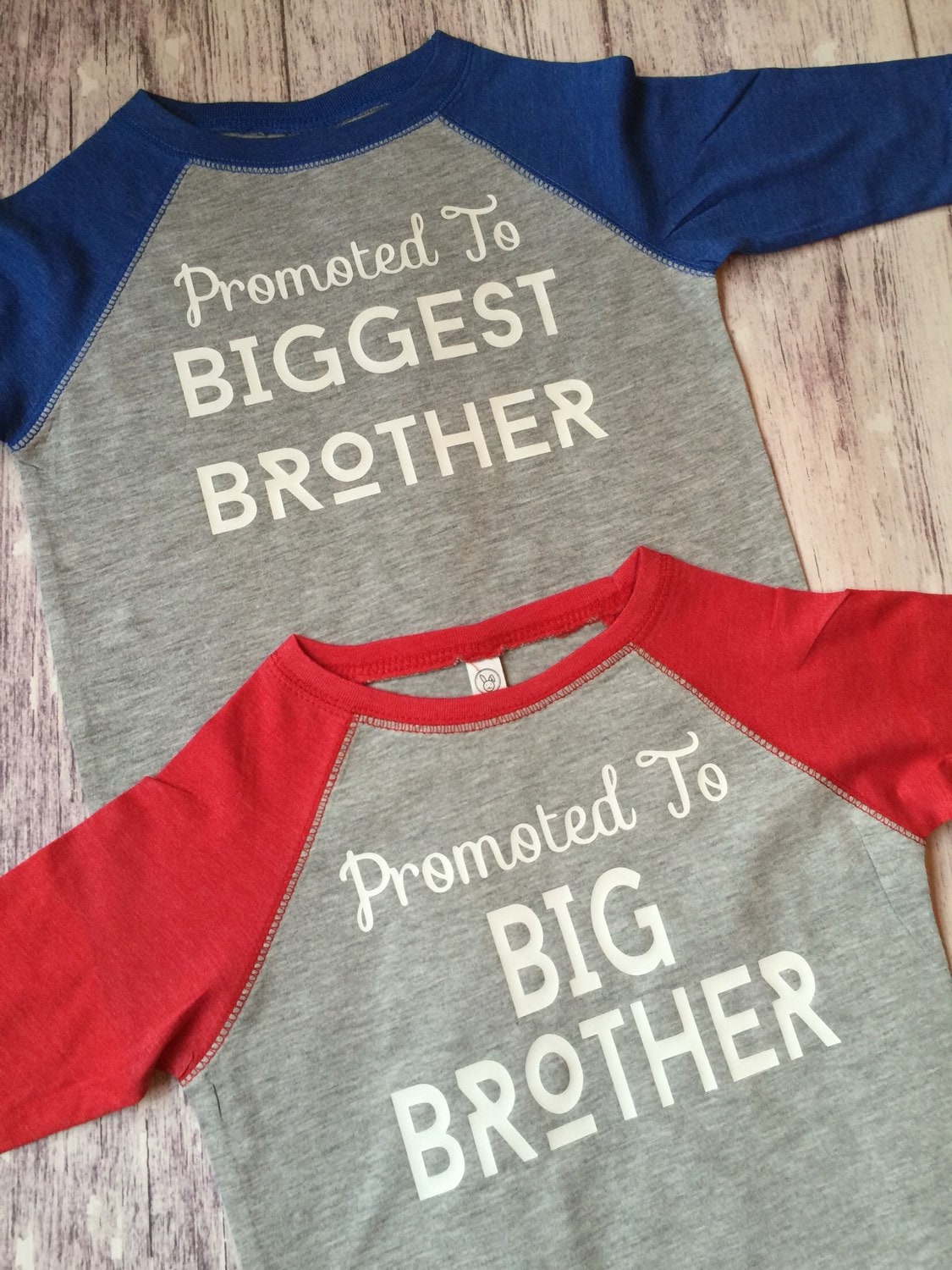Promoted To Big Brother & Biggest Brother shirts
